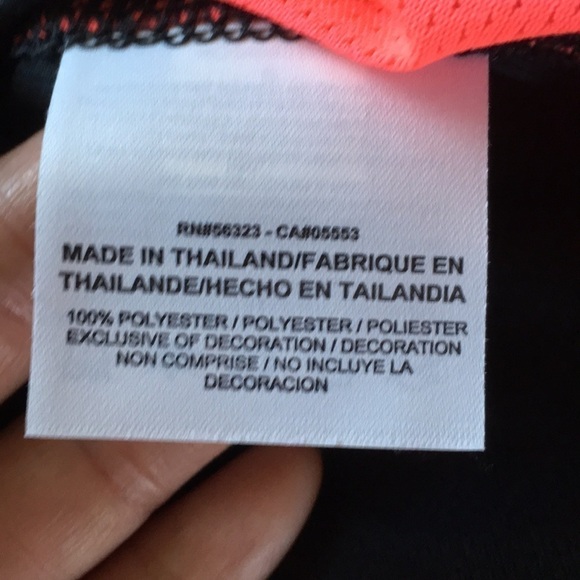 Nike Dri-fit Reflective Long Sleeve Shirt Athletic Workout Running Dry Fit Top - Picture 5 of 8